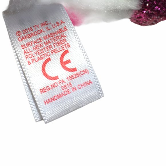 Ty Beanie Boo Harmonie Unicorn Plush New 6" TAG - Picture 8 of 8